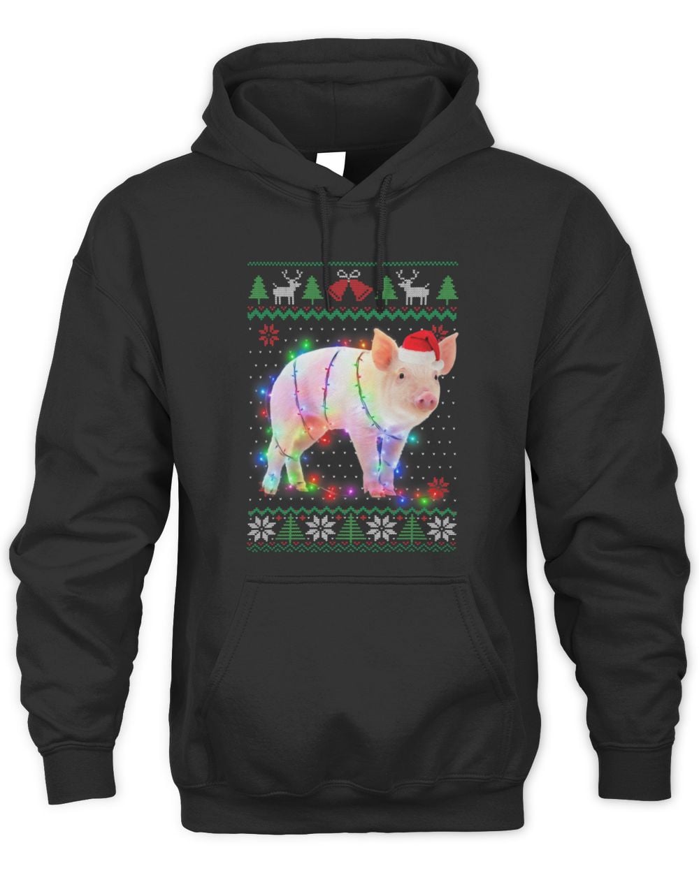 Cute Pig Animal Ugly Sweater Christmas Puppy Animal Lover 04