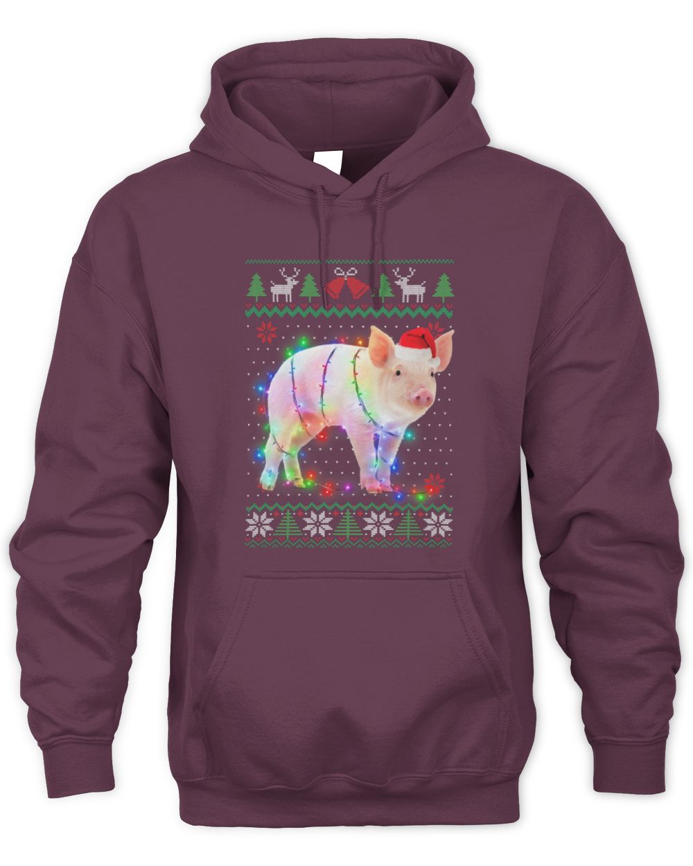 Cute Pig Animal Ugly Sweater Christmas Puppy Animal Lover 04