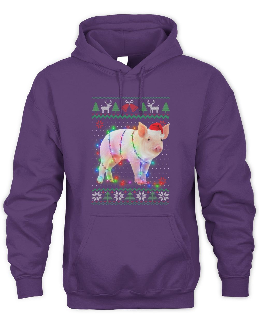 Cute Pig Animal Ugly Sweater Christmas Puppy Animal Lover 04