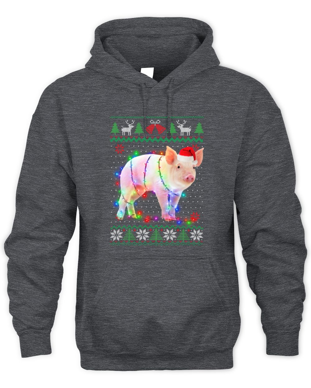 Cute Pig Animal Ugly Sweater Christmas Puppy Animal Lover 04