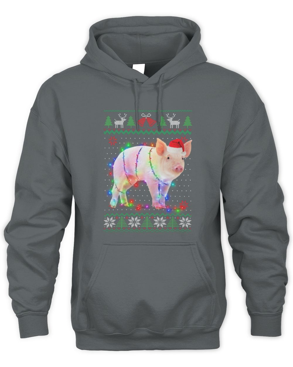Cute Pig Animal Ugly Sweater Christmas Puppy Animal Lover 04