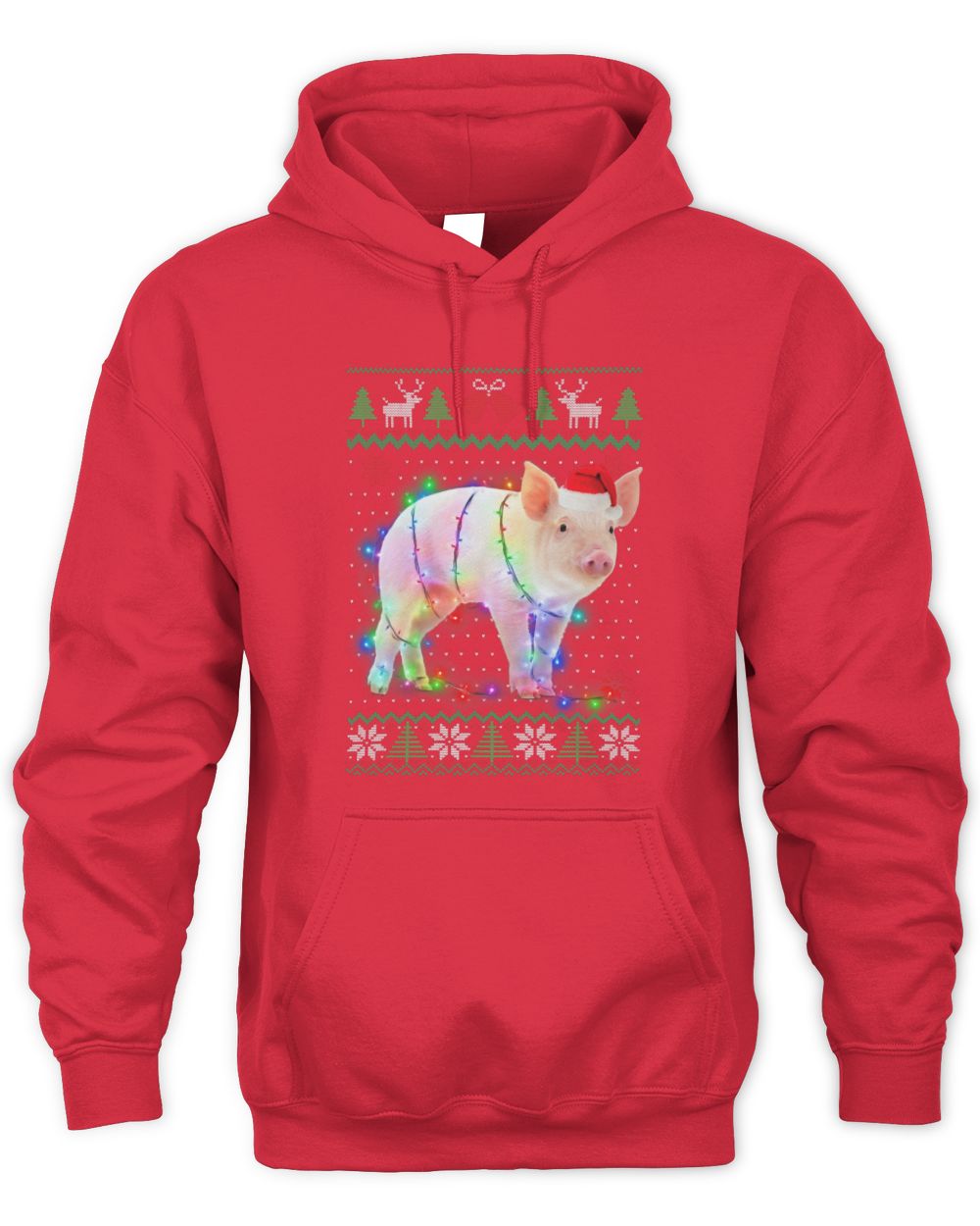 Cute Pig Animal Ugly Sweater Christmas Puppy Animal Lover 04