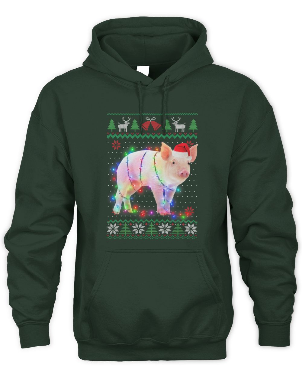 Cute Pig Animal Ugly Sweater Christmas Puppy Animal Lover 04