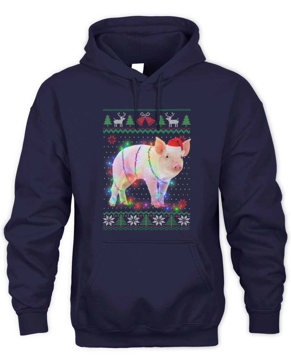 Cute Pig Animal Ugly Sweater Christmas Puppy Animal Lover 04