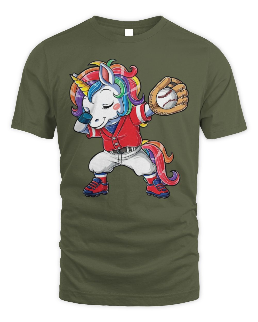 Cute Softball Unicorns Pony Dabbing Unicorn Sport Funny Softball Lover Christmas 10